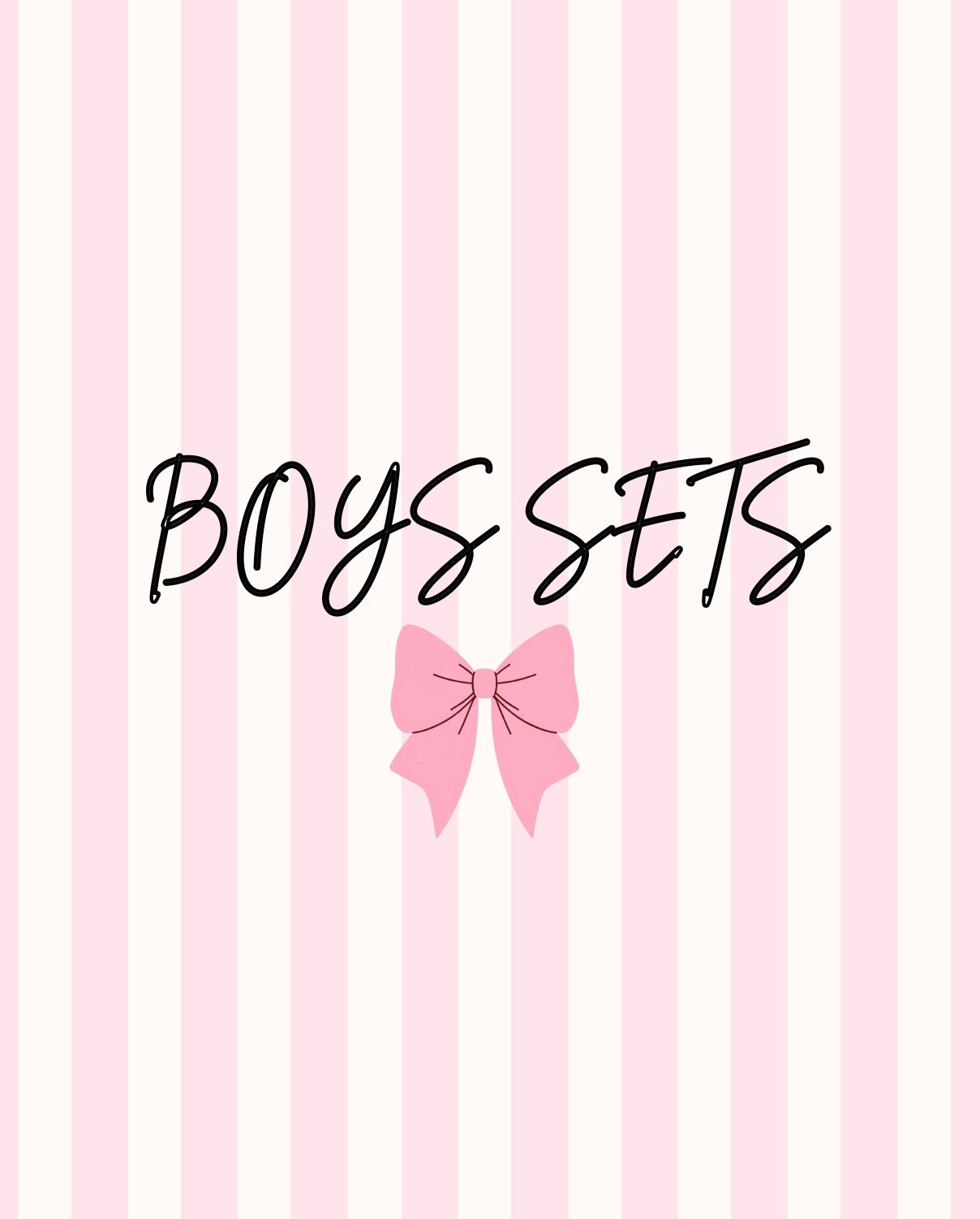Boys sets