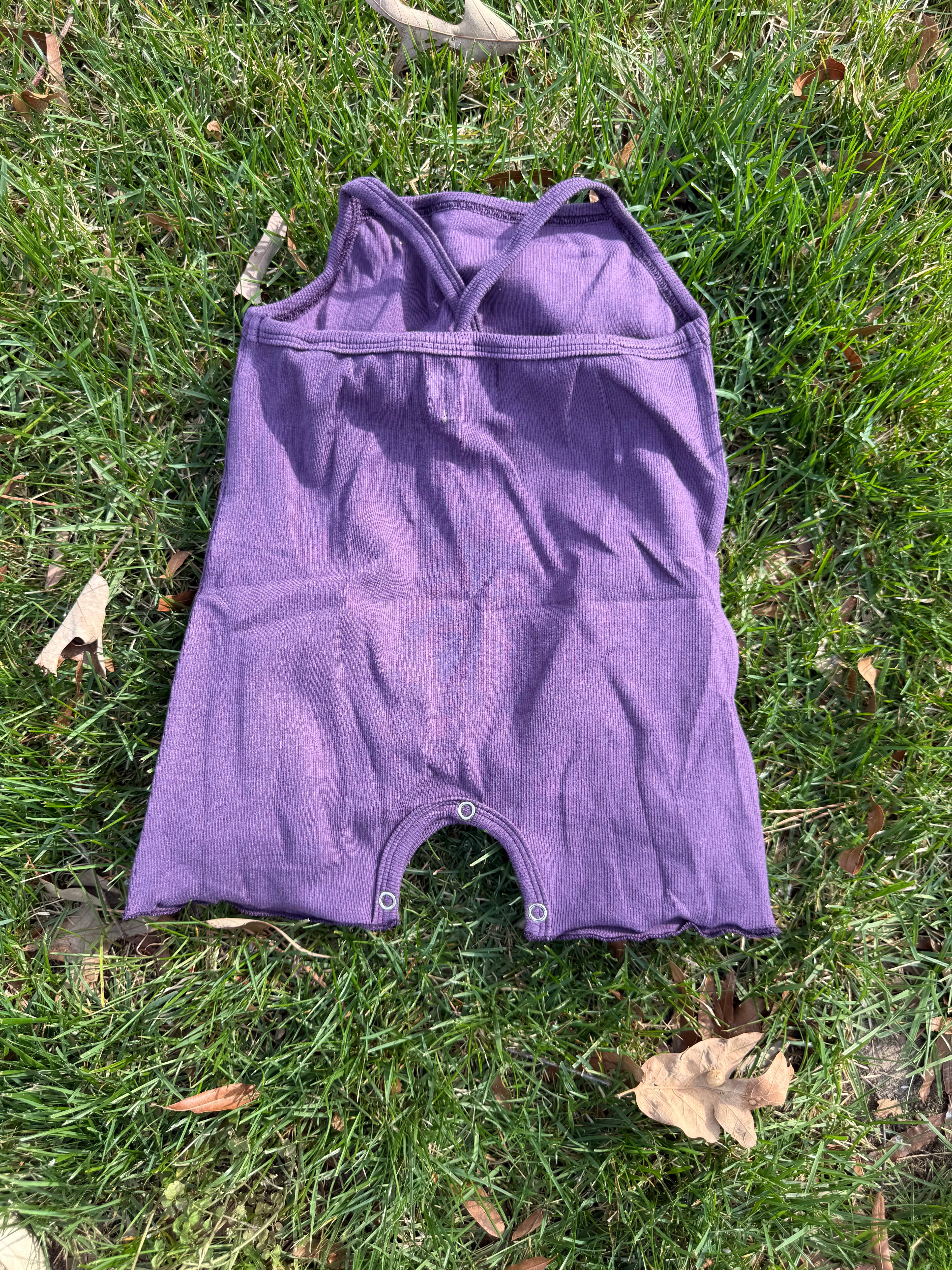 Purple romper