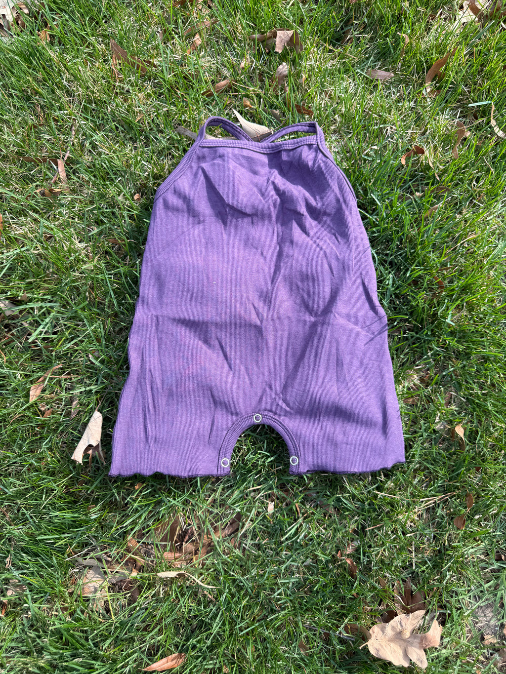Purple romper