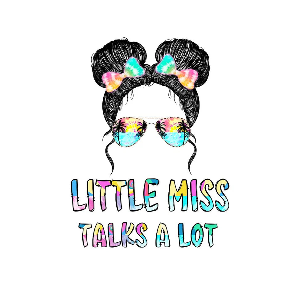 Little miss talks alot