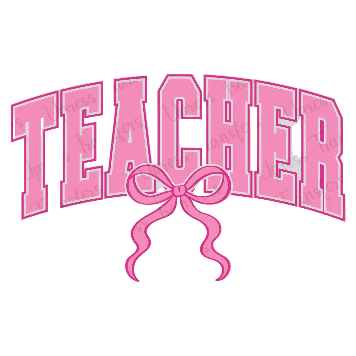 Pink teacher
