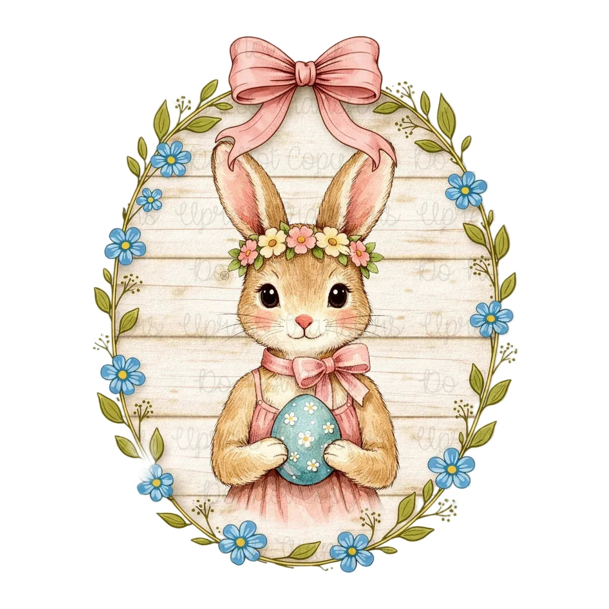 Wooden bunny