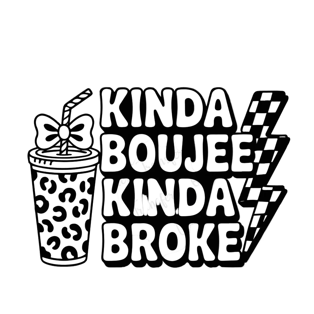 Kinda boujee kinda broke