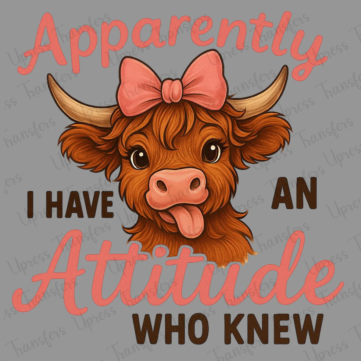 Apparently -attitude