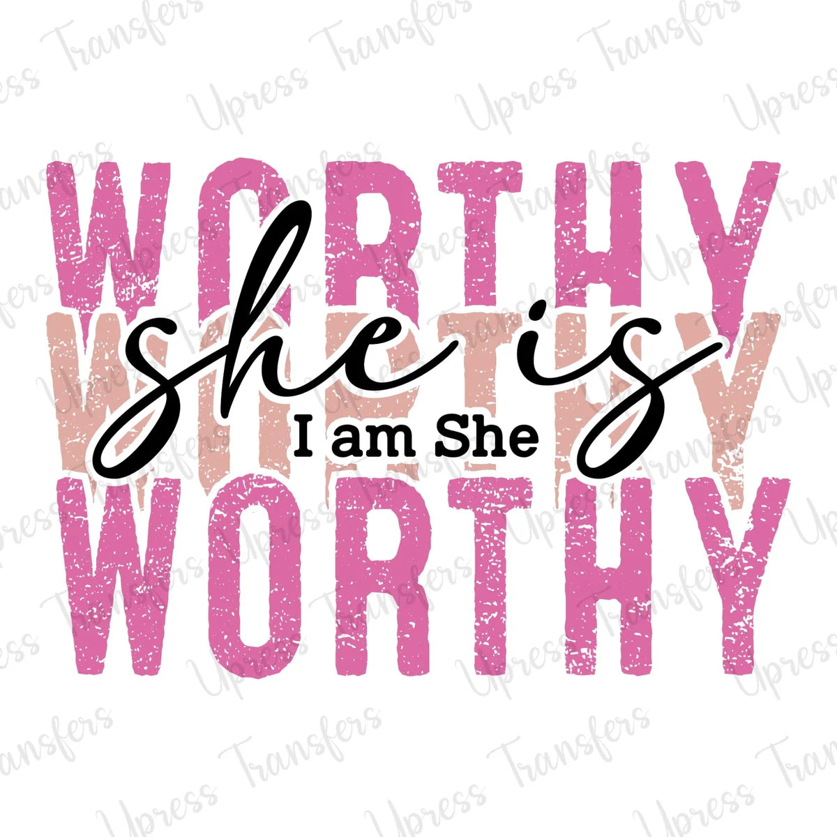 She is worthy