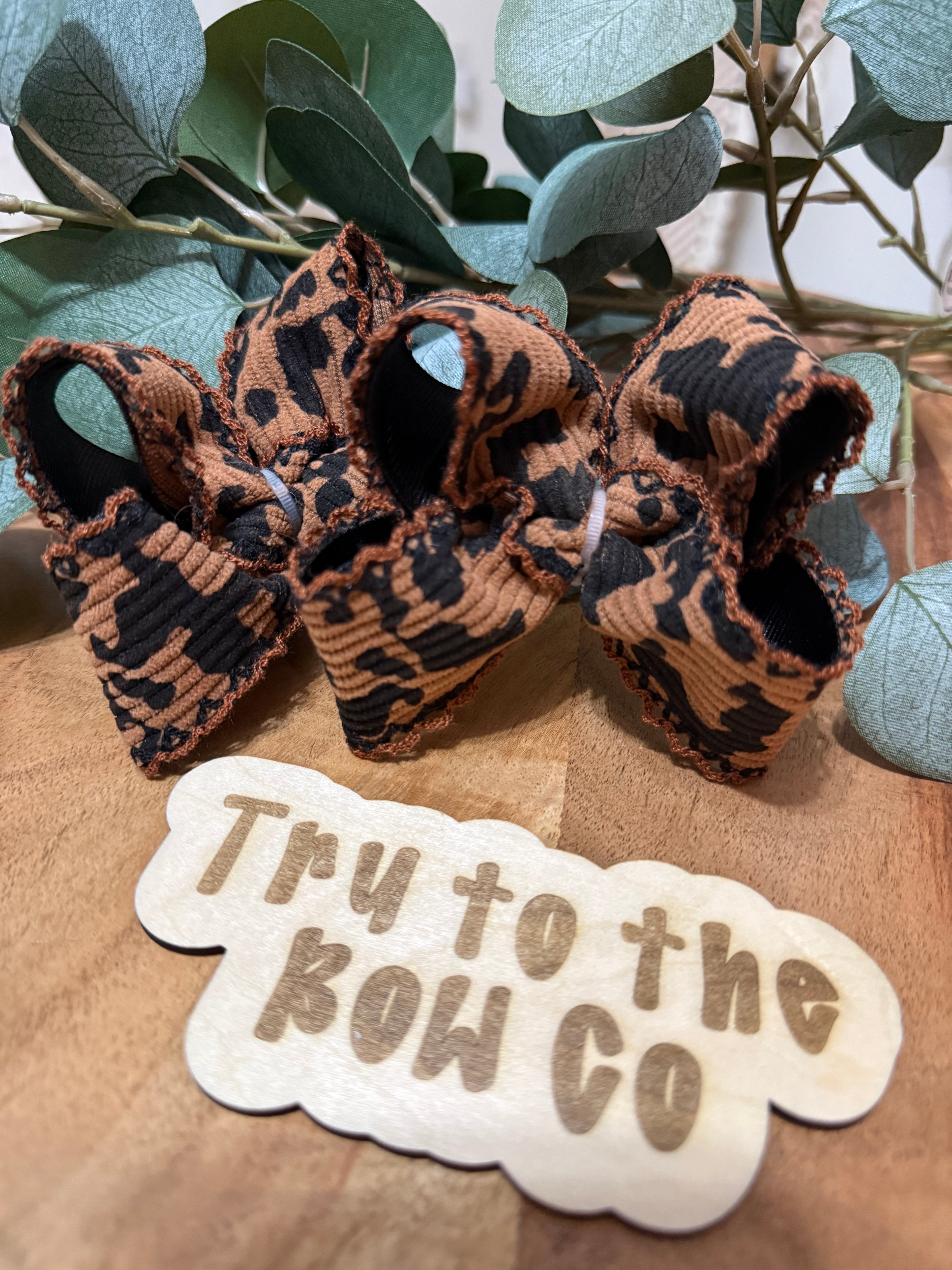 Cheeta moonstitch piggies