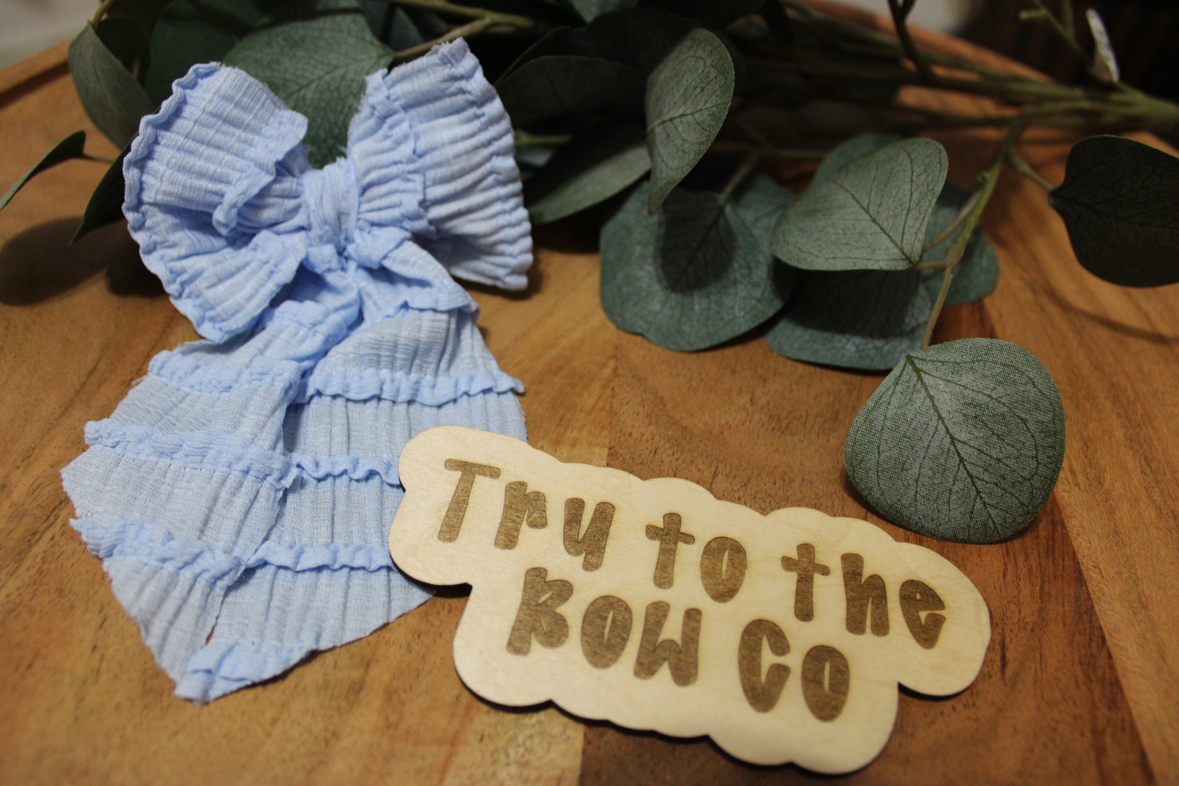 Blue ruffle sailor