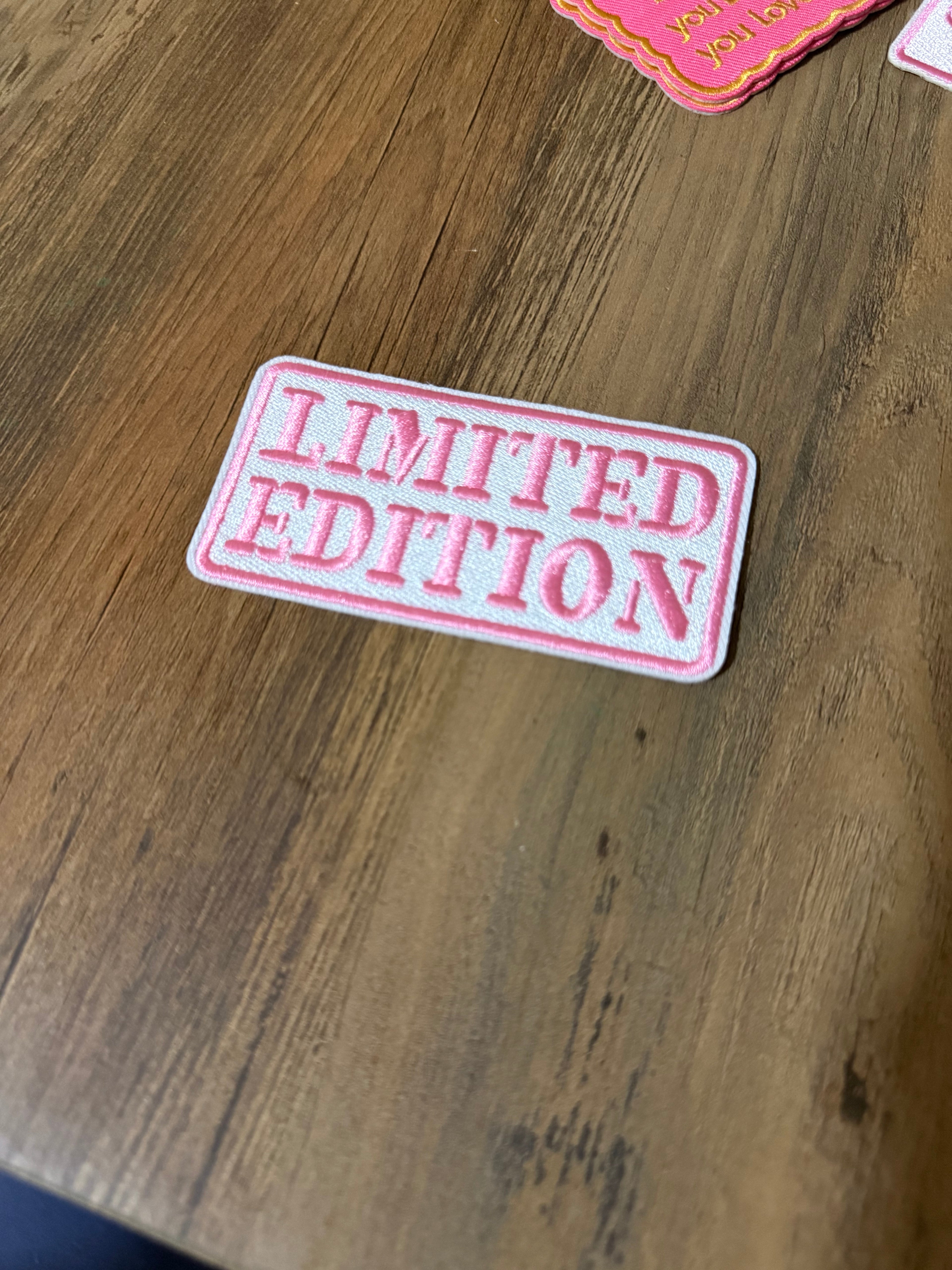 Limited edition pink