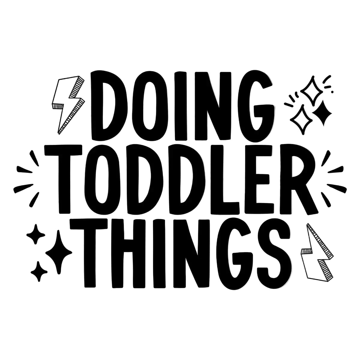 Doing toddler things