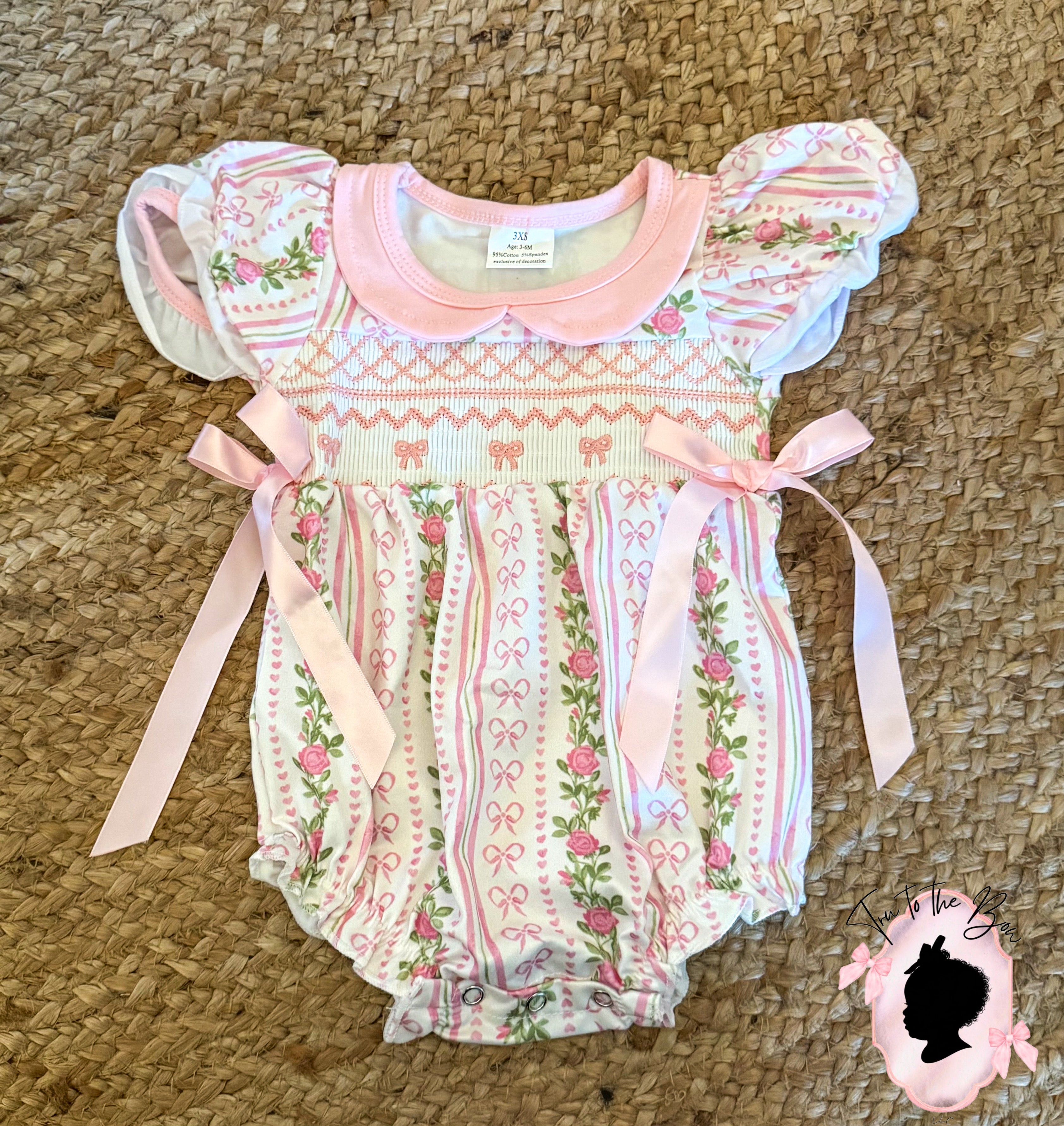 Petite roses and bows